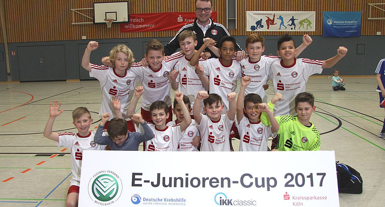E-Junioren-Cup 2017 - 104.000 Euro für die Deutsche Kinderkrebshilfe