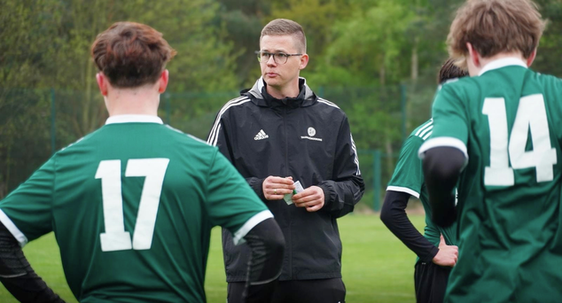 Ausbildungskoordinator Philipp Tirpitz: „Viel Fußball, viel Freude und viele Spielsituationen“