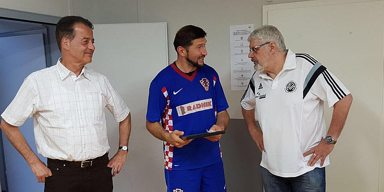 Ehrung für Miki Grgic