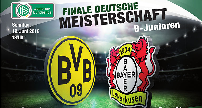 Bayer Leverkusen im Finale um die deutsche B-Junioren-Meisterschaft 2015/16