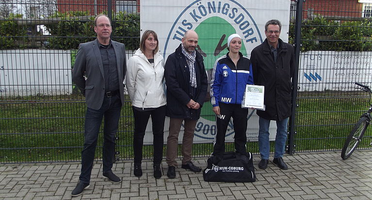 Fair Play des Monats April 2016: Miriam Westenhoff (TuS Blau-Weiß Königsdorf)