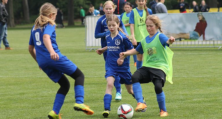 DFB-Pokalfinale der Frauen: Nur noch wenige Startplätze für D-Juniorinnen