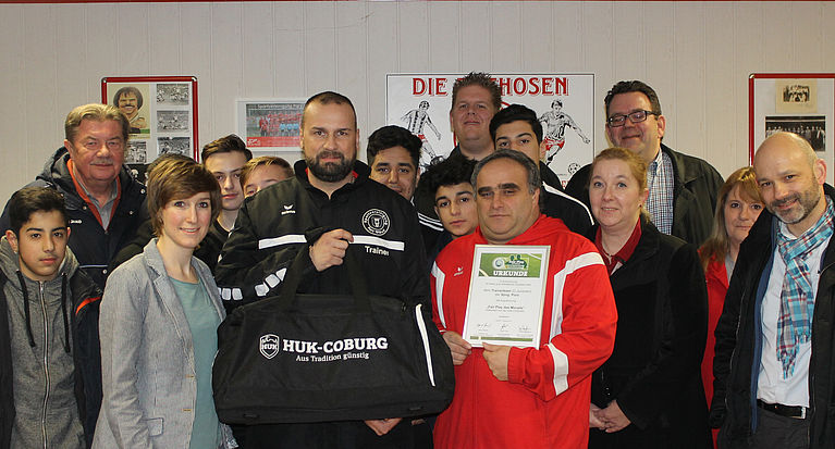 Fair Play des Monats November 2016: Das Trainerteam C-Junioren der SpVg. Porz e.V.