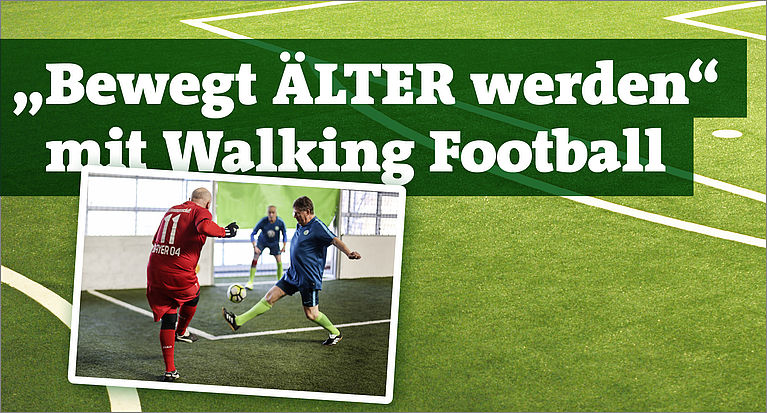 Walking Football-Aktionstag am 30. September beim FC Hertha Bonn