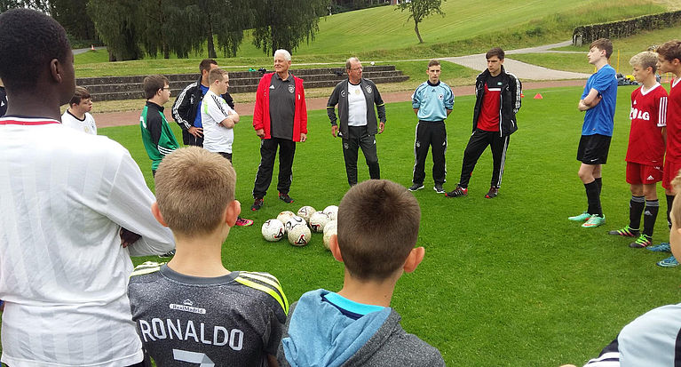 Die Sportfreunde Troisdorf 05 bei der Fußball-Ferienfreizeit in Bad Malente