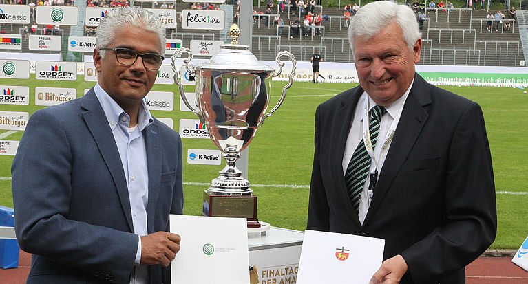 Bitburger-Pokalfinale mindestens bis 2021 in Bonn: FVM und Stadt Bonn verlängern Kooperation