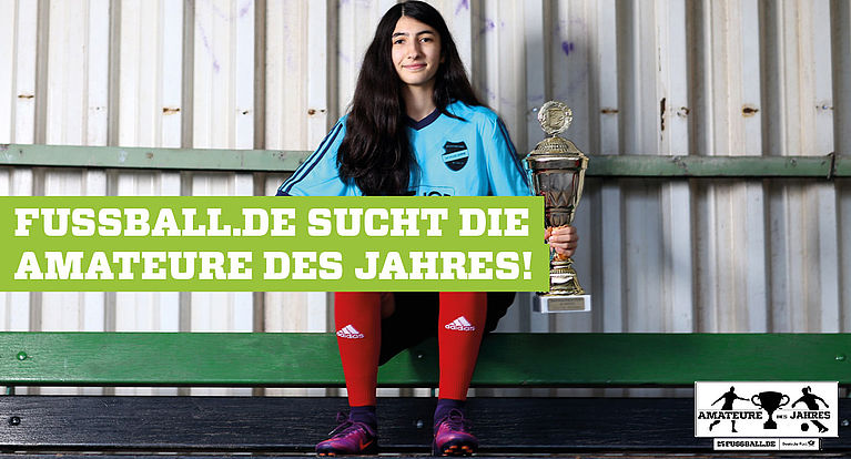 FUSSBALL.DE sucht die „Amateure des Jahres“ 2017